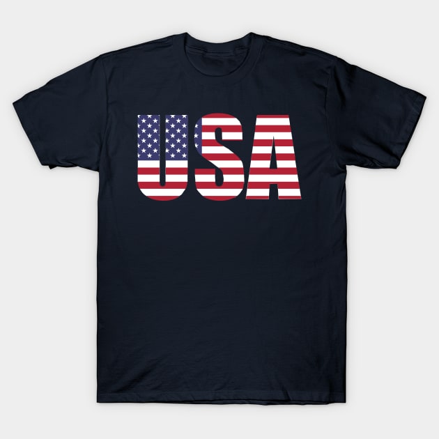 USA T-Shirt by richardsimpsonart
